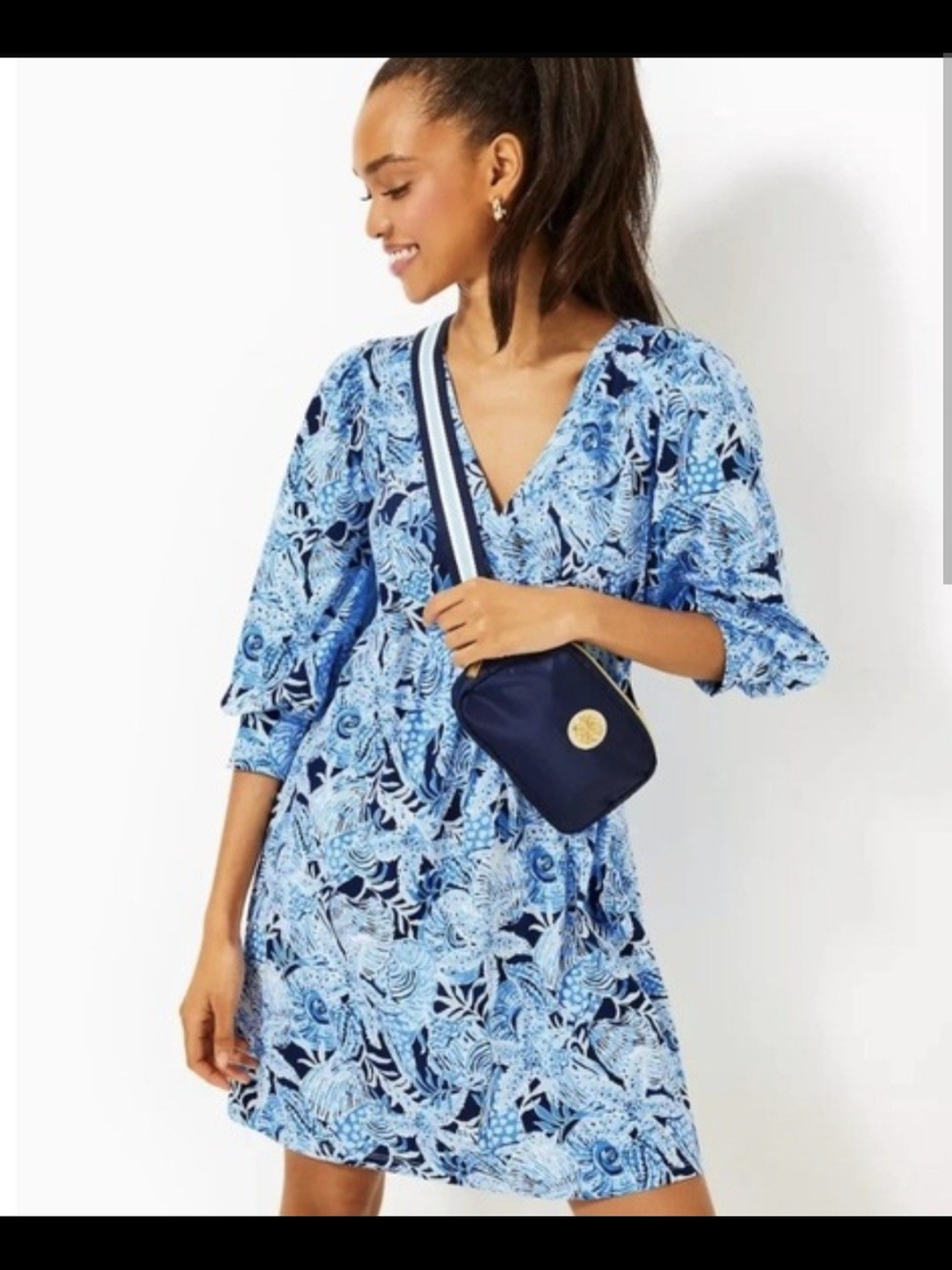 Lilly Pulitzer Cass V-Neck Dress